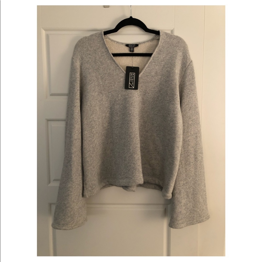Natalie Busby Drape Sweatshirt - Size M/L